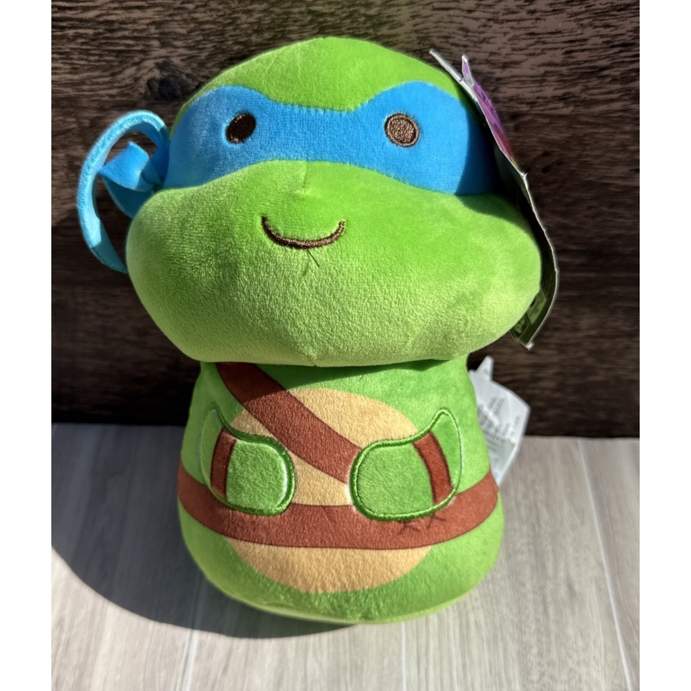 LEONARDO NICKELODEON TEENAGE MUTANT NINJA TURTLES 9" SOFT PLUSH MUTANT MAYHEM
